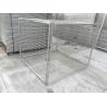 China Pre Galvanized Wire Storage Cages With Lids , Height 1500mm / 1600mm wholesale