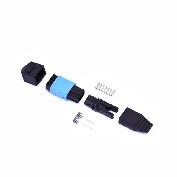 3.0mm MTP MPO OM3 Connector 16 12 Core Offset Key Fiber Array Support Mold Design
