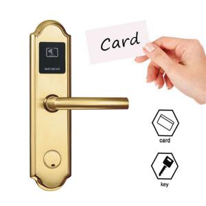 MF1 Security Electronic Key Card Door Locks Sus304 Free Management Software