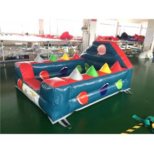 China Funny Air Ball Challenge Inflatable Interactive Games For Kids 2.4 x 1.8m supplier