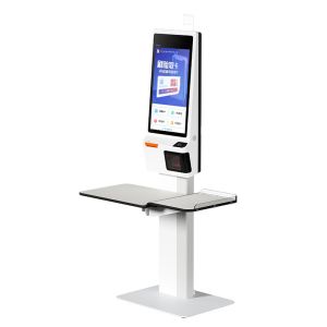 China 24 Inch Touch Screen Ordering Kiosk For Efficient Queue Management In Retail wholesale