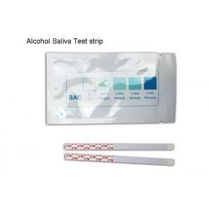 Alcohol Drug Abuse Test Kit , Medical Saliva Drug Test Kit 4mm Gold Colloidal