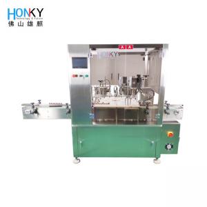 Full Automatic 30ml Essential Oil Monoblock Liquid Filling And Capping Machine With Ceramic Plunger Pump for liquid fill