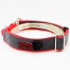 C503 Wholesale Adjustable Custom Print LOGO Reflective Tape Pet Dog Collar