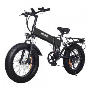 China Detachable Battery Full Suspension Electric Mountain Bike 180kg Load supplier