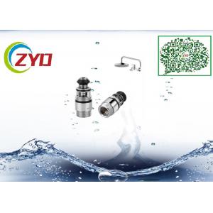 China Light Brass Shower Diverter , 5 - 8Nm Tuque Water Shower Mixer Diverter supplier