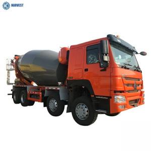 China SINOTRUK HOWO 8x4 371HP 14m3 Right Hand Driving Concrete Mixer Lorry supplier