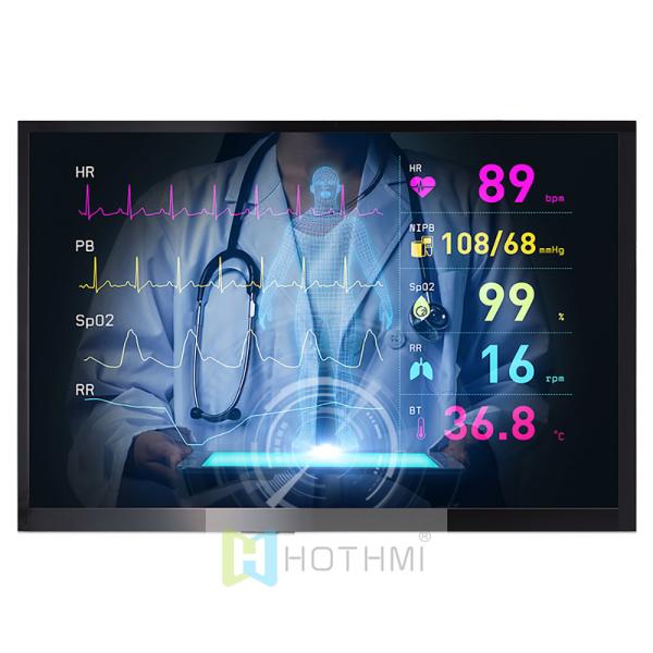 10.1-inch TFT LCD display, capacitive touch screen, 1280x800 dot matrix, LVDS interface