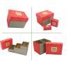 China Brand Golden Cigar Gift Box With CMYK Print Sliver Paper
