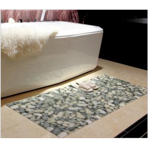 3' X 5' PVC Non Slip Mat Bathroom , Eco Friendly Plastic Mats With Pattern Printing