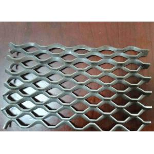 China Steel 0.8mm Thick Expanded Metal Filter Mesh Diamond Shaped Openings supplier