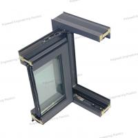 China Double Glazed Aluminum System Windows 7m With Thermal Break Strip Inserted on sale