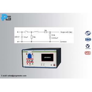 China IEC61000-4-5 Lightning Surge Generator 1.2/50µs 8/20µs Combination Wave Built - In CDN supplier