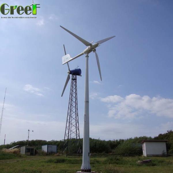 SWT 5kw 10kw Pitch Control Wind Turbine With Home LiFePO4 Battery For Eco-friendly Energy System