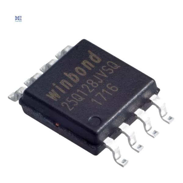 W25Q128JVSIQ SOIC-8 128Mbit Flash Memory IC Chip Composants électroniques d'origine du circuit intégré