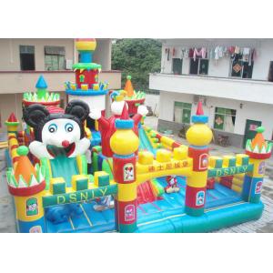 Outdoor Inflatable Amusement Park / Children Playground Equipment For Kids