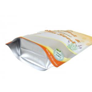 China Compostable Custom Printed Stand Up Pouch Bags Aluminum Foil Matt Finished supplier
