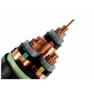 China Single Core 185mm 2 outdoor armoured electrical cable 33KV Rated Voltage supplier