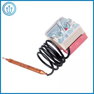 China SUS 400C Auto Reset Bimetal Temperature Switch UL TUV Bulb And Capillary Thermostat supplier