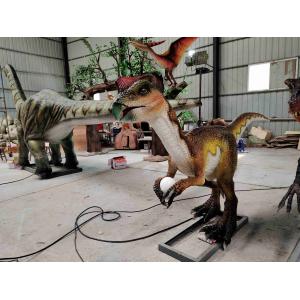 Water Park Electric Dinosaur Equipment Life Size Simulation Dinosaur Decoration