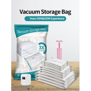 Factory Price Eco Friendly Space Saver Compressed Bag Vacuum Storage Bag Set With Pump For Clothes Mattress