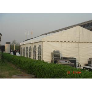 China Big White Wedding Party Tent  Snow Resistance Rectangular Shape Length Unlimited supplier