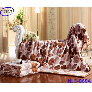 China Luxury Home Use 100% Raschel Blanket Made In China supplier