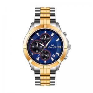 Sapphire Crystal Quartz Wrist Watch 20mm Japan Movement For Men