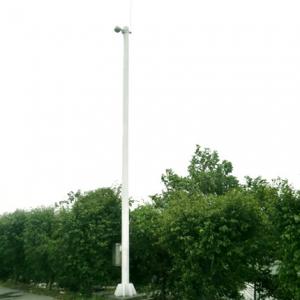 China ODM OEM Parking Lot 10m CCTV Camera Poles Powder PVDF Coating supplier