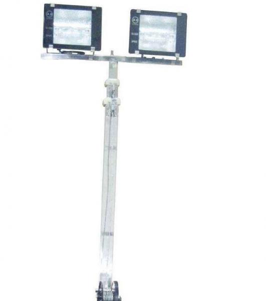 portable light tower 6m high 20ft telescopic mast pole light 200W*4 LED light