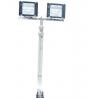 portable light tower 6m high 20ft telescopic mast pole light 200W*4 LED light