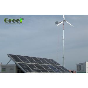 China 5kw 10kw Wind Solar Hybrid System With PV Solar Panel wholesale