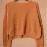 China Ladies Crew Neck Sweaters Fashion And Casual Autumn And Winter Solid Color Sweater wholesale