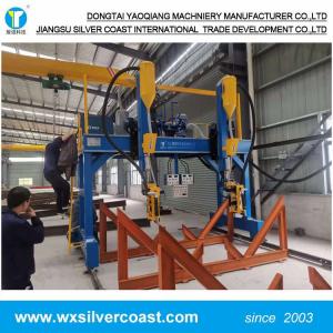 China Submerged Arc H Beam Welding Machine 1000mm With Double Cantilever For Steel Structure supplier