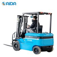China Logistics Distribution Electric Powered Forklift 3 ton electric forklift 3000mm hight Four Wheel Drive on sale