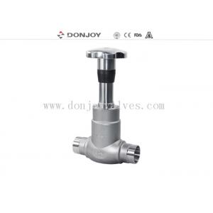 1/2" - 3" Direct Way Manually Clamped Stainless Steel Valves With SS Handwheel