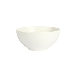 White Ceramic Cereal Bowls / Rice Bowls Custom Logo Decal 5.5 Inch