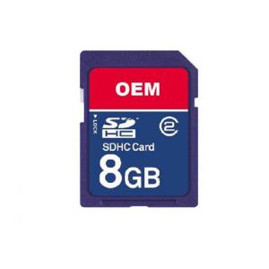 China Personalised Portable High Speed SD Memory Cards 8GB supplier