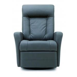 Fabric Cover Tall Back Single Recliner Chair