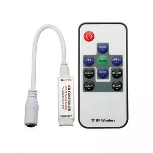 Mini RF Wireless Remote RGB LED Controller With 10 Key 4A × 3CH