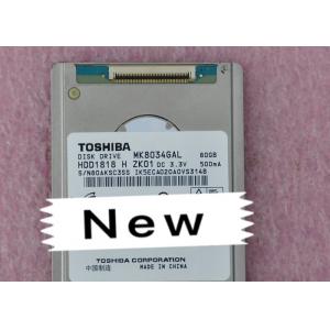 1.8 Inch 80G CE 5mm Laptop Hard Disk , Toshiba USB 3.0 Hard Drive MK8034GAL