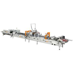 China Carton Paper Box Making Machine With Servo Control For Enhanced Accuracy wholesale