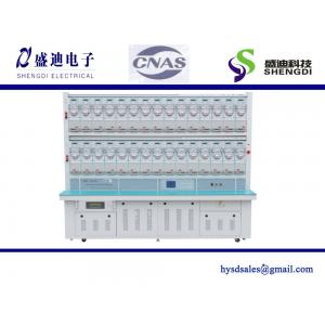 China Single Phase Electronic DIN Rail Active Energy Test Bench 30 Positions 0.05% Accuracy Class 0~100A current range supplier