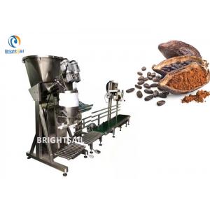 Vertical Powder Filling Packing Machine Coffee Cocoa Flour Bag Filler Customized Voltage