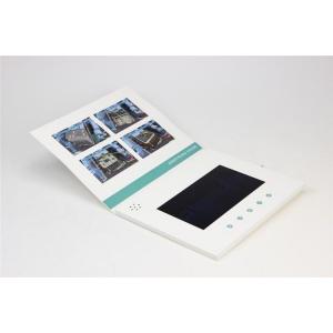 10.1 inch LCD video in brochure,HD resolution video in print brochure technology mini tv in a card