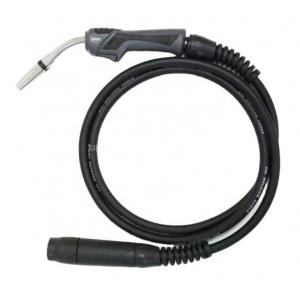 China Stainless Steel and Plastic Welding Machines 24KD Black 16ft MIG Air Cooled Welding Torch supplier