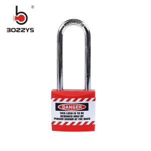 China BOSHI Custom Color Abs Lock Shape Security Padlock Safety Padlock supplier