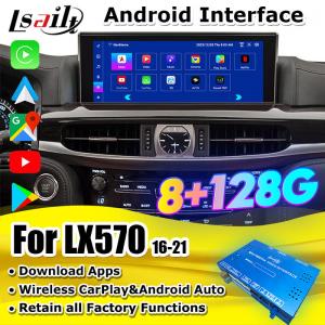 China Lexus Video Interface Android CarPlay Box for Lexus LX570 12.3 Inches Equipped with YouTube, NetFix, Google Play supplier