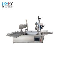 China Small Bach Manufacturing Essential Oil Filling And Capping Machine Desktop 25bpm on sale