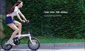 xiaomi mi qicycle electric folding bike